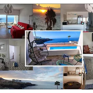 En Primera Línea De Mar Y Piscina - Azur - El Ancla - - Costa Adeje Apartamento Callao Salvaje